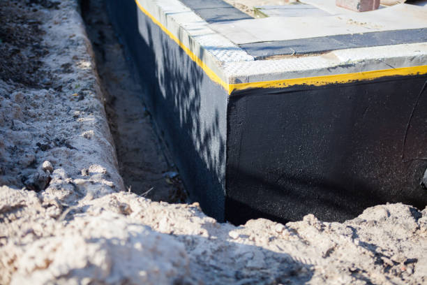 Professional Exterior Waterproofing technician working in Stockton, IL